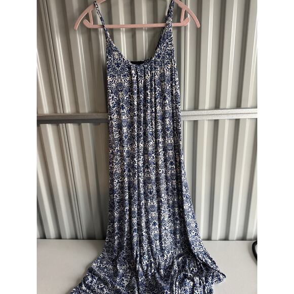 Cynthia Rowley Navy Lounge Dress Maxi XS - Picture 3 of 8